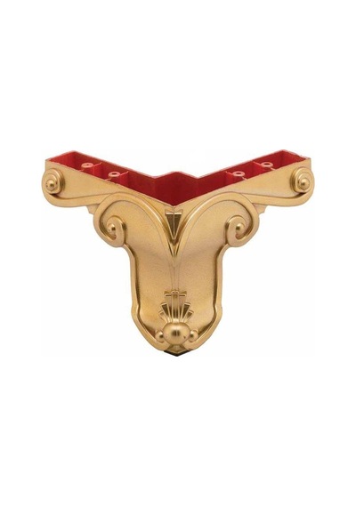 Gürçayhırdavat Gürçay Mobilya Ayağı Plastik Aslan Altın 12Cm (4 Adet)