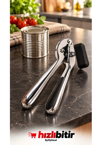 Bymyhand Metal Premium Pratik Konserve Açacağı 15 Cm Metalik