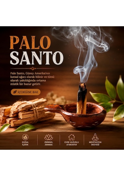 Palo Santo Ağaç Tütsü 20 Gr Standart