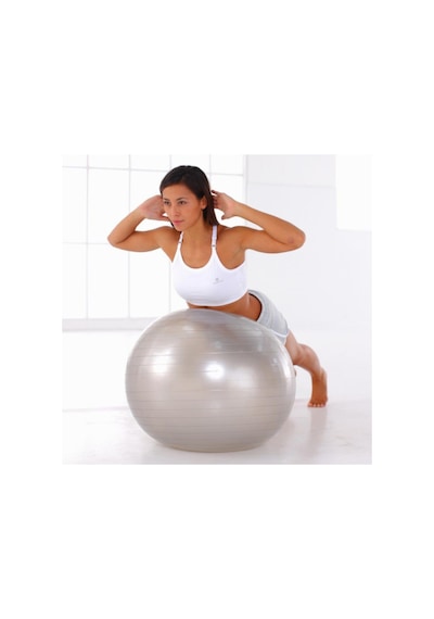 Pilates & Yoga Topu 65 cm Gri Renk