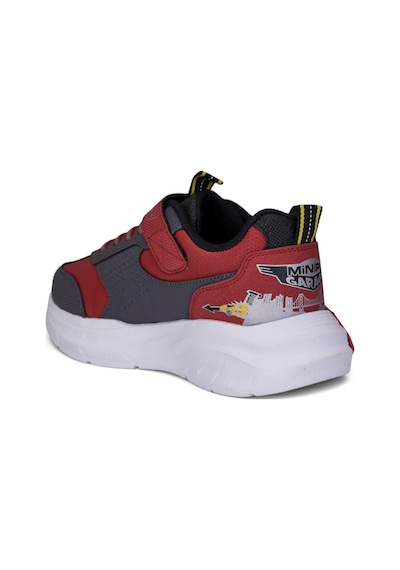 Nstil Günlük Erkek Çocuk Spor Ayakkabı Cırtlı Lastik Bağcık Garaj Detaylı Taban Rahat Sneaker 58272 Kırmızı