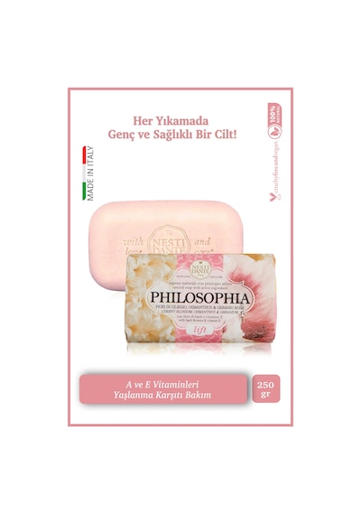 Philosophia Lift Antiaging A-E Vitamini Katı Sabun 250 G