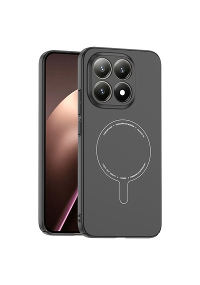 Xiaomi 15t Kılıf Ultra İnce Sert Hafif Magsafe Kamera Korumalı Pazarplus Siyah