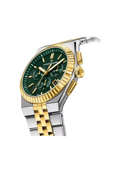 Jacques Philippe Jpqgc10573x8 Erkek Kol Saati Metalik Gri