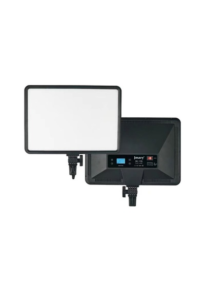 Jmary Fm-17rs Uzaktan Kumandalı Dijital Göstergeli 17 İnç Led Panel Video Işığı Siyah