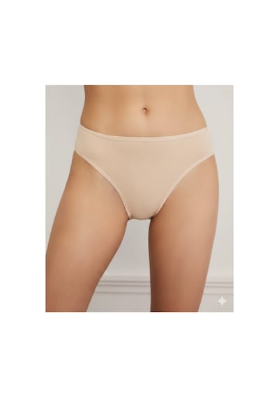 Eros Kadın Pamuklu Klasik 3'lü Slip Külot Çok Renkli