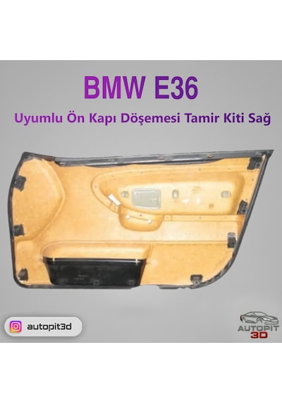 Bmw E36 Uyumlu Ön Kapı Döşemesi Tamir Kiti Sağ Taraf Kapı Döşemesi Tamir Kiti