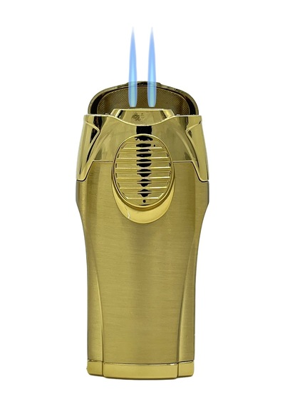 Parmida Gold 3 Ü 1 Arada Lüks Puro Çakmağı Entegre Punch Delici Sarı