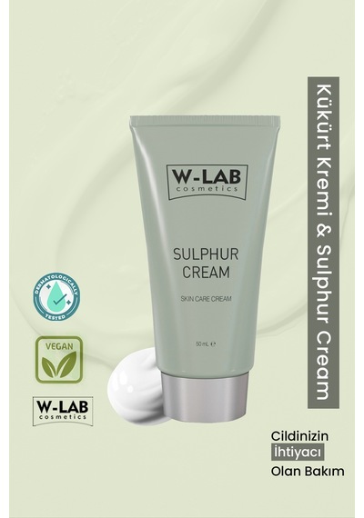W-Lab Cosmetics Kükürt Kremi  50 ML