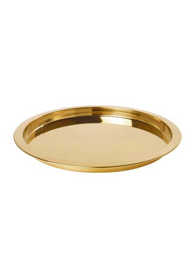 Ikea Glattis Yuvarlak Tepsi 38 Cm Altın