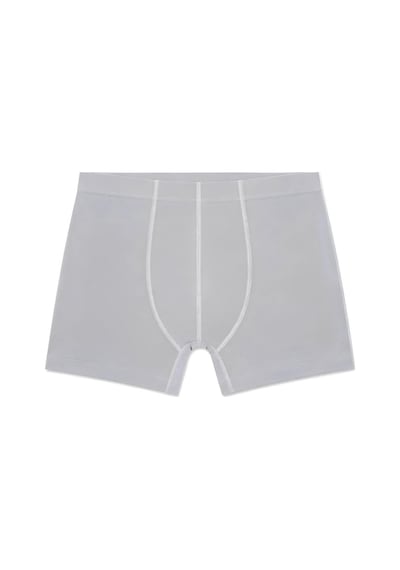 Yıldız Çamaşır Erkek Bambu Likralı Boxer 320-324 - 3 Adet Gri