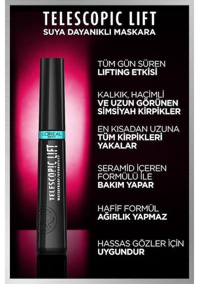 L'Oréal Paris Telescopic Lift Waterproof Maskara