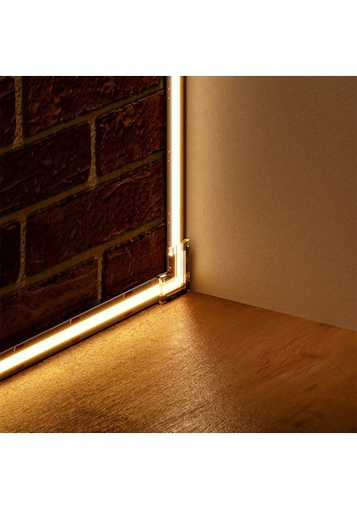 1 Adet Şeffaf Çift Taraflı Kablo Şerit Led Cob Konnektörleri Kapak Konnektör 2pin 8mm Led Işıklar Lehimsiz Bağlantı