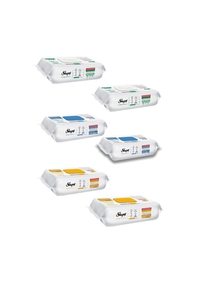 Sleepyeasy Clean Beyaz Sabun Katkılı+çamaşır Suyu Katkılı+arap Sabunu Katkılı 6x100 600 Yaprak