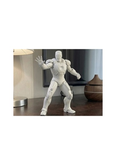 Iron Man Ultra Detaylı Koleksiyonluk Masaüstü Figür Heykel Dekorasyon