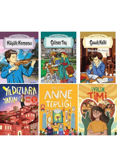 Metin Özdamarlar Yıldızlara Yakın İyilik Timi Anne Terliği Kitap Seti