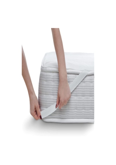 Bebesi Köşe Lastikli Sıvı Geçirmez Micro 100x200 Cm Alez Tek Kişilik Beyaz