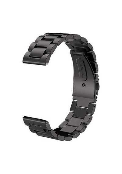 Xiaomi Redmi Watch 5 Active Uyumlu Krd-04 22mm Metal Kordon - Siyah