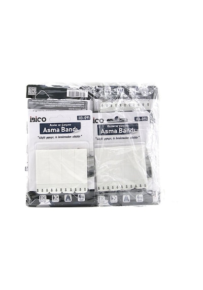İbico İ13-091 Resim Ve Çerçeve Asma Bandı 4'lü Set 7kg Taşıma - 24'li Paket