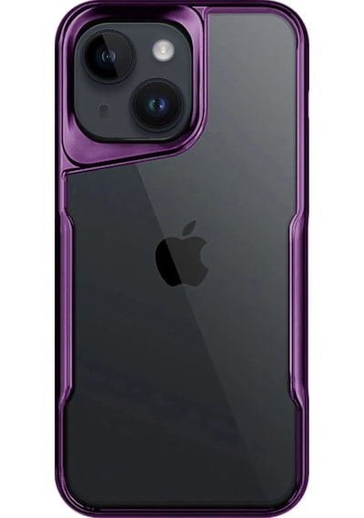 Ilkeshop Newface Apple iPhone Uyumlu 15 Kılıf Boyi Silikon Kapak - Derin Mor