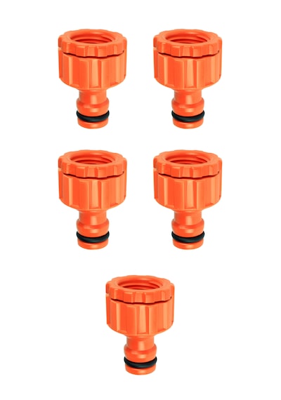Musluk Ucu Hortum Bağlantısı Jak Rekoru 3/4" - 1/2" - 5 Adet
