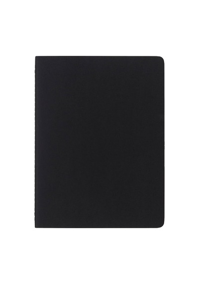 Tr Cahier Ch4stnb Çalışma Defterleri Dersler İçin, Xlarge, 2'li Set, Çizgili, Karton Kapaklı Siyah, Kahverengi K Genel