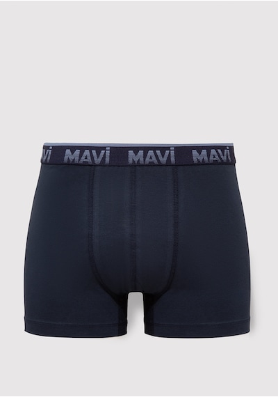 Mavi - 3lü Lacivert Boxer 0910612-83097 Lacivert