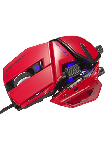 Mad Catz R.a.t. 8+ Adv Kablolu Rgb Gaming Mouse 20.000 Dpı Kırmızı Rat-8+red