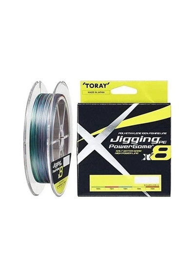 Toray Jigging Pe Power Game X8 300mt 2.5 Pe F72m 36 Lb 16.3 Kg - 5 Renkli