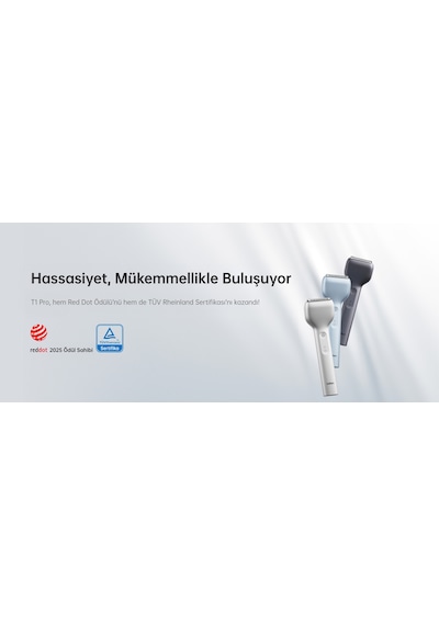 Laifen T1 Pro Tıraş Makinesi ve Sakal Düzeltici Koyu Gri