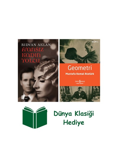 Fransız Kadın Yolcu + Geometri + Dünya Klasiği Hediye