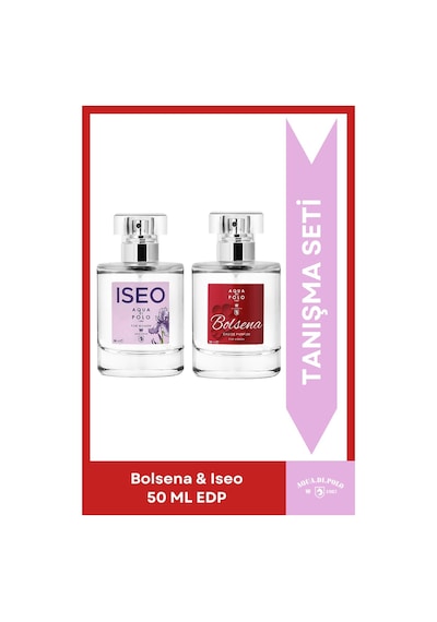 Aqua Di Polo Bolsena Ve Iseo Edp Kadın Parfüm Seti
