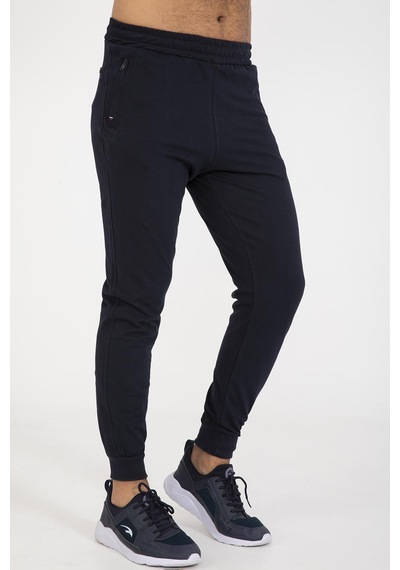 Maraton Sportswear Regular Erkek Ribana Paça Basic Lacivert Eşofman Altı 20922-lacivert Lacivert