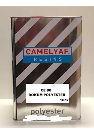 Tpol Camelyaf Döküm Tipi Polyester Reçine Kobalt ve Mek P ile Birlikte 2 KG