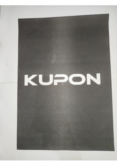 Siyah Kupon Oto Yıkanabilir Kağıt Paspas 20'li Paket