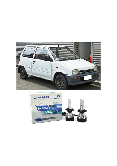 Daihatsu Cuore Led Xenon Uzun + Kısa Far Ampulü H4 Access Yeni Seri Beyaz