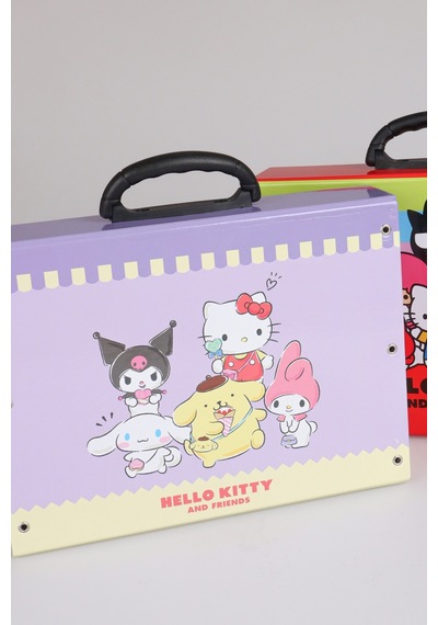 X Dekomus Lisanslı "happy Friends Collection" Hello Kitty Saplı Çanta Tekli Altın