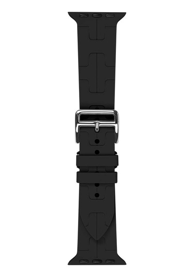 Ekılıf - Apple Uyumlu  Watch Ultra 49mm - Kordon Silikon Kordon Krd-92 - Mor