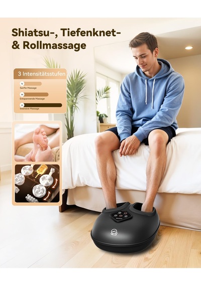 Comfıer Ayak Masajı, Elektrikli Shiatsu Ayak Masajı, Derin Yoğurma Ayak Masajı, Kadınlar Ve Erkekler İçin Hediyeler