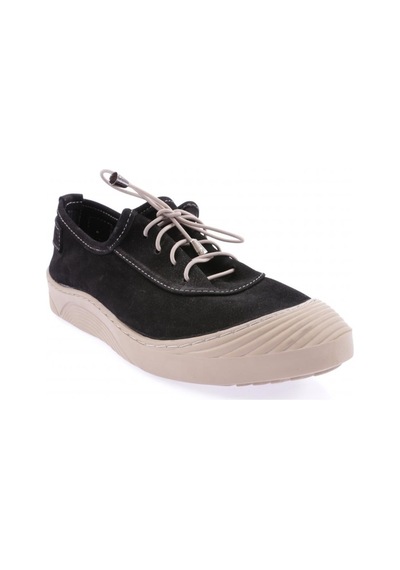 Dgn 1031 Kadin Bağcikli Casual Ayakkabi 1031-2224-R1627 Siyah Nubuk