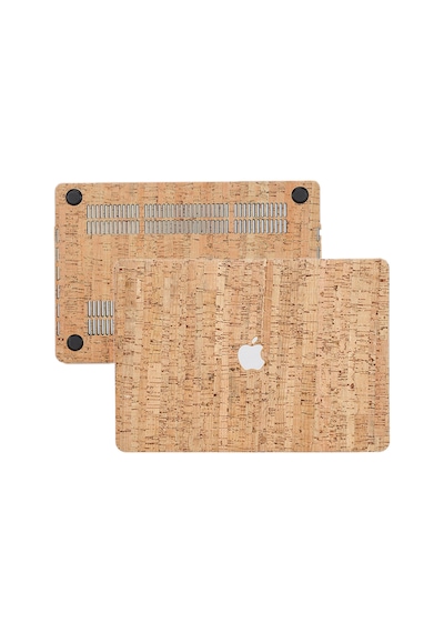 McStorey Apple Uyumlu MacBook Air ile Kılıf M1 HardCase A1932 A2179 A2337 Wood02