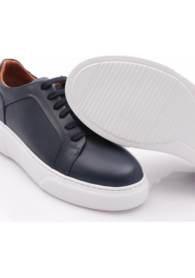 Dgn Tito Erkek Sneakers Ayakkabi Lacivert Beyaz