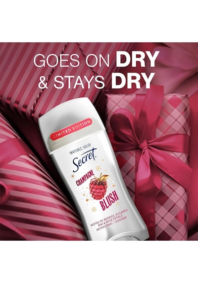 Secret Champagne Blush Antiperspirant Stick Deodorant 73gr