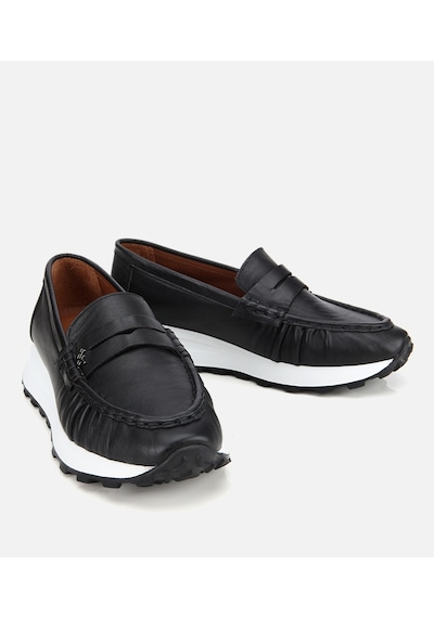 Hotiç Kadın Deri Siyah Yumuşak Dokulu Günlük Loafer 01ayh312850a100 Siyah Hotiç Kadın Deri Siyah Yumuşak Dokulu Günlük Loafer 01ayh312850a100 Siyah