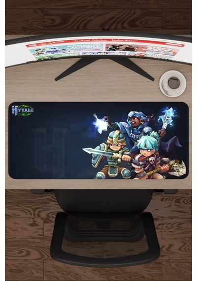 Hytale Kaymaz Dikişli Kauçuk Oyuncu Mousepad V2 - 70x30 Xl Gaming Mouse Pad Fare Altlığı