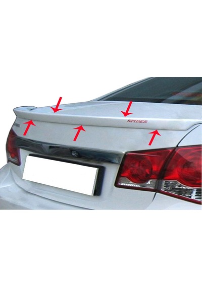 CRUZE SEDAN BAGAJ ÜSTÜ SPİDER ANATOMİK SPOİLER BOYASIZ
