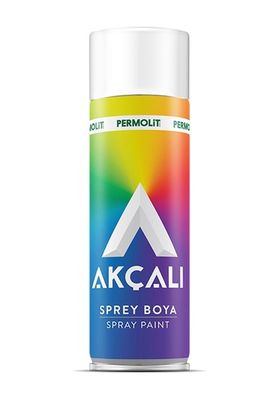 Akçalı Sprey Boya 400Ml Parlak Siyah Parlak Siyah-400 Ml