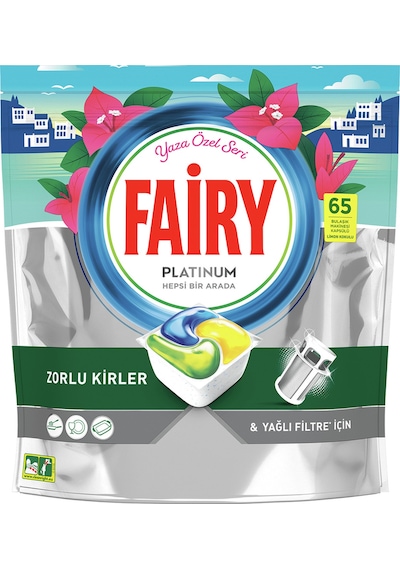 Fairy Platinum Özel Seri Bulaşık Makinesi Kapsülü 65 Tablet