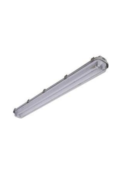 2X18W T8 Etanj Armatür Elektronik Balastlı Suya Dayanıklı Armatür Beyaz