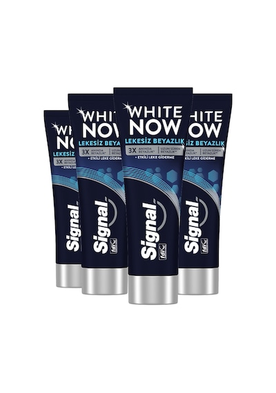 Signal White Now Lekesiz Beyazlık Diş Macunu 4 x 75 ML